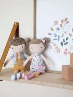 Poupon LITTLE DUTCH Jim Bleu - Little Dutch -Magasin De Produits Pour Bébés De Qualité poupon little dutch jim 2