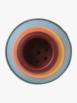 Pyramide à Empiler En Silicone Multicolor - Vertbaudet -Magasin De Produits Pour Bébés De Qualité pyramide a empiler en silicone 2