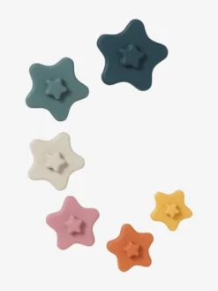 Pyramide D'étoiles à Empiler En Silicone Multicolor - Vertbaudet -Magasin De Produits Pour Bébés De Qualité pyramide detoiles a empiler en silicone 4