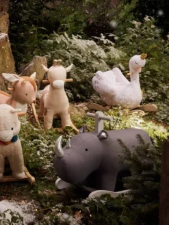 Rhinocéros à Bascule FSC® Gris - Vertbaudet -Magasin De Produits Pour Bébés De Qualité rhinoceros a bascule fsc 3