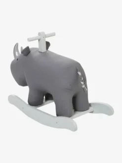Rhinocéros à Bascule FSC® Gris - Vertbaudet -Magasin De Produits Pour Bébés De Qualité rhinoceros a bascule fsc 4