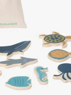 Set D'animaux Marins En Bois FSC® Bleu - Vertbaudet 5 Set D'animaux Marins En Bois FSC® Bleu - Vertbaudet -Magasin De Produits Pour Bébés De Qualité set danimaux marins en bois fsc 2