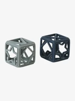 Set De 2 Cubes En Silicone Bleu - Vertbaudet -Magasin De Produits Pour Bébés De Qualité set de 2 cubes en silicone 3