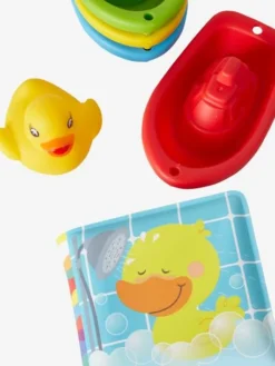 Set Livre, Canard Et Bateaux De Bain Multicolore - Vertbaudet 5 Set Livre, Canard Et Bateaux De Bain Multicolore - Vertbaudet -Magasin De Produits Pour Bébés De Qualité set livre canard et bateaux de bain 2