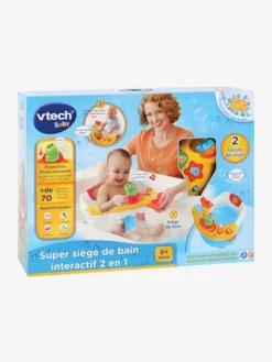 Super Siège De Bain Interactif 2 En 1 VTECH Multicolore - Toutes Les Marques -Magasin De Produits Pour Bébés De Qualité super siege de bain interactif 2 en 1 vtech 3