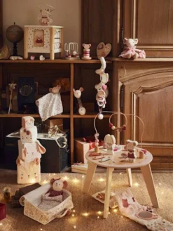 Magasin De Produits Pour Bébés De Qualité 18 Table D'activité Grenier En Bois FSC® Beige - Vertbaudet