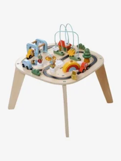 Table D'activités Circuit De Voitures En Bois FSC® Beige - Vertbaudet -Magasin De Produits Pour Bébés De Qualité table dactivites circuit de voitures en bois fsc 2