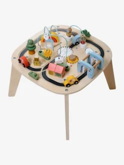 Table D'activités Circuit De Voitures En Bois FSC® Beige - Vertbaudet -Magasin De Produits Pour Bébés De Qualité table dactivites circuit de voitures en bois fsc 4