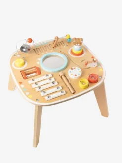 Table D'activités Et D'éveil Musical Bois FSC® Rose - Vertbaudet -Magasin De Produits Pour Bébés De Qualité table dactivites et deveil musical bois fsc 3