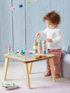 Table D'activités Petits Sioux En Bois FSC® Multicolore - Vertbaudet -Magasin De Produits Pour Bébés De Qualité table dactivites petits sioux en bois fsc 2