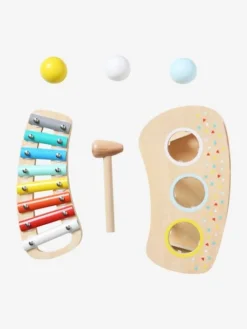 Tap Tap Xylophone 2 En 1 En Bois FSC® Multicolore - Vertbaudet -Magasin De Produits Pour Bébés De Qualité tap tap xylophone 2 en 1 en bois fsc 3