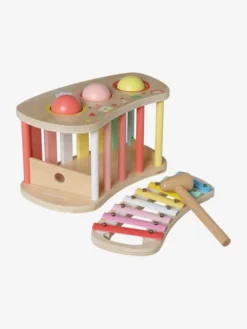 Tap Tap Xylophone 2 En 1 En Bois FSC® Multicolore - Vertbaudet -Magasin De Produits Pour Bébés De Qualité tap tap xylophone 2 en 1 en bois fsc 4