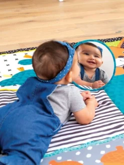 Tapis De Jeu Multi Activités Sensoriel Géant Infantino Vert - Infantino -Magasin De Produits Pour Bébés De Qualité tapis de jeu multi activites sensoriel geant infantino 2
