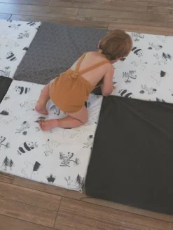 Tapis De Motricité XL Black And White Experience - CANDIDE Blanc - Candide -Magasin De Produits Pour Bébés De Qualité tapis de motricite xl black and white experience candide 4