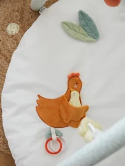 Tapis D'éveil Avec Arches En Coton Nid D'abeille LOVELY FARM Lovely Farm - Multicolore - Vertbaudet -Magasin De Produits Pour Bébés De Qualité tapis deveil avec arches en coton nid dabeille lovely farm 3