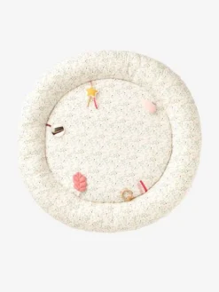 Tapis D'éveil Avec Arches Florettes Ecru / Multico - Vertbaudet -Magasin De Produits Pour Bébés De Qualité tapis deveil avec arches florettes 2