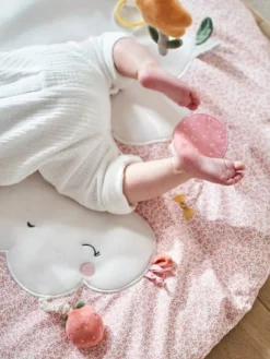 Tapis D'éveil Avec Arches VOYAGE AU PAYS ROSE Rose - Vertbaudet -Magasin De Produits Pour Bébés De Qualité tapis deveil avec arches voyage au pays rose 2