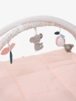 Tapis D'éveil En Gaze De Coton Avec Arche Vert / Multicolore - Vertbaudet -Magasin De Produits Pour Bébés De Qualité tapis deveil en gaze de coton avec arche 2