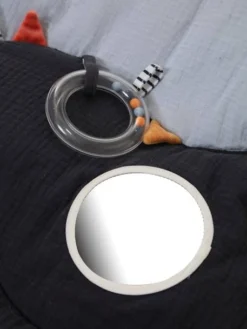 Tapis D'éveil Souple Sans Arche LEON SUR LE PONTON Bleu - Vertbaudet -Magasin De Produits Pour Bébés De Qualité tapis deveil souple sans arche leon sur le ponton 5