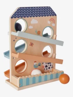 Toboggan à Balles En Bois FSC® Multicolore - Vertbaudet 8 Toboggan à Balles En Bois FSC® Multicolore - Vertbaudet -Magasin De Produits Pour Bébés De Qualité toboggan a balles en bois fsc 2