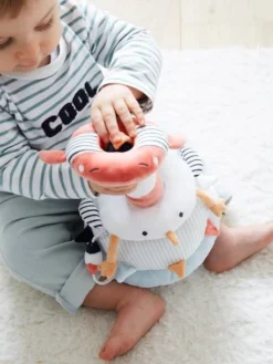 Tour à Empiler En Tissu LEON SUR LE PONTON Multicolore - Vertbaudet -Magasin De Produits Pour Bébés De Qualité tour a empiler en tissu leon sur le ponton 5