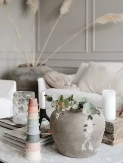 Tour à Empiler - MUSHIE Rose - Mushie 9 Tour à Empiler - MUSHIE Rose - Mushie -Magasin De Produits Pour Bébés De Qualité tour a empiler mushie 3