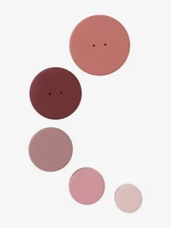 Tour à Empiler Ronde En Silicone Rose - Vertbaudet -Magasin De Produits Pour Bébés De Qualité tour a empiler ronde en silicone 4