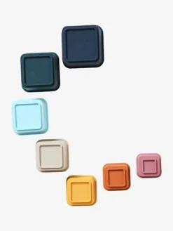 Tour De Cubes En Silicone Multicolor - Vertbaudet -Magasin De Produits Pour Bébés De Qualité tour de cubes en silicone 4