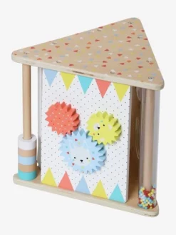 Triangle D'activités Musicales En Bois FSC® Beige - Vertbaudet -Magasin De Produits Pour Bébés De Qualité triangle dactivites musicales en bois fsc 3