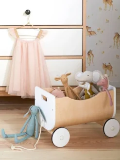Trio De Poupées En Lin Multicolore - Vertbaudet -Magasin De Produits Pour Bébés De Qualité trio de poupees en lin 2