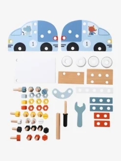 Voiture à Construire Et à Bricoler En Bois FSC® Gris - Vertbaudet -Magasin De Produits Pour Bébés De Qualité voiture a construire et a bricoler en bois fsc 2