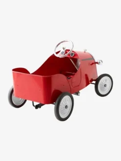 Voiture Porteur à Pédales En Métal Rouge - Vertbaudet -Magasin De Produits Pour Bébés De Qualité voiture porteur a pedales en metal 2