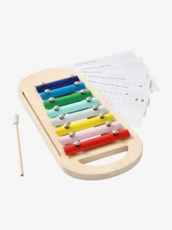 Xylophone Avec Partitions En Bois FSC® Multicolore - Vertbaudet -Magasin De Produits Pour Bébés De Qualité xylophone avec partitions en bois fsc 4